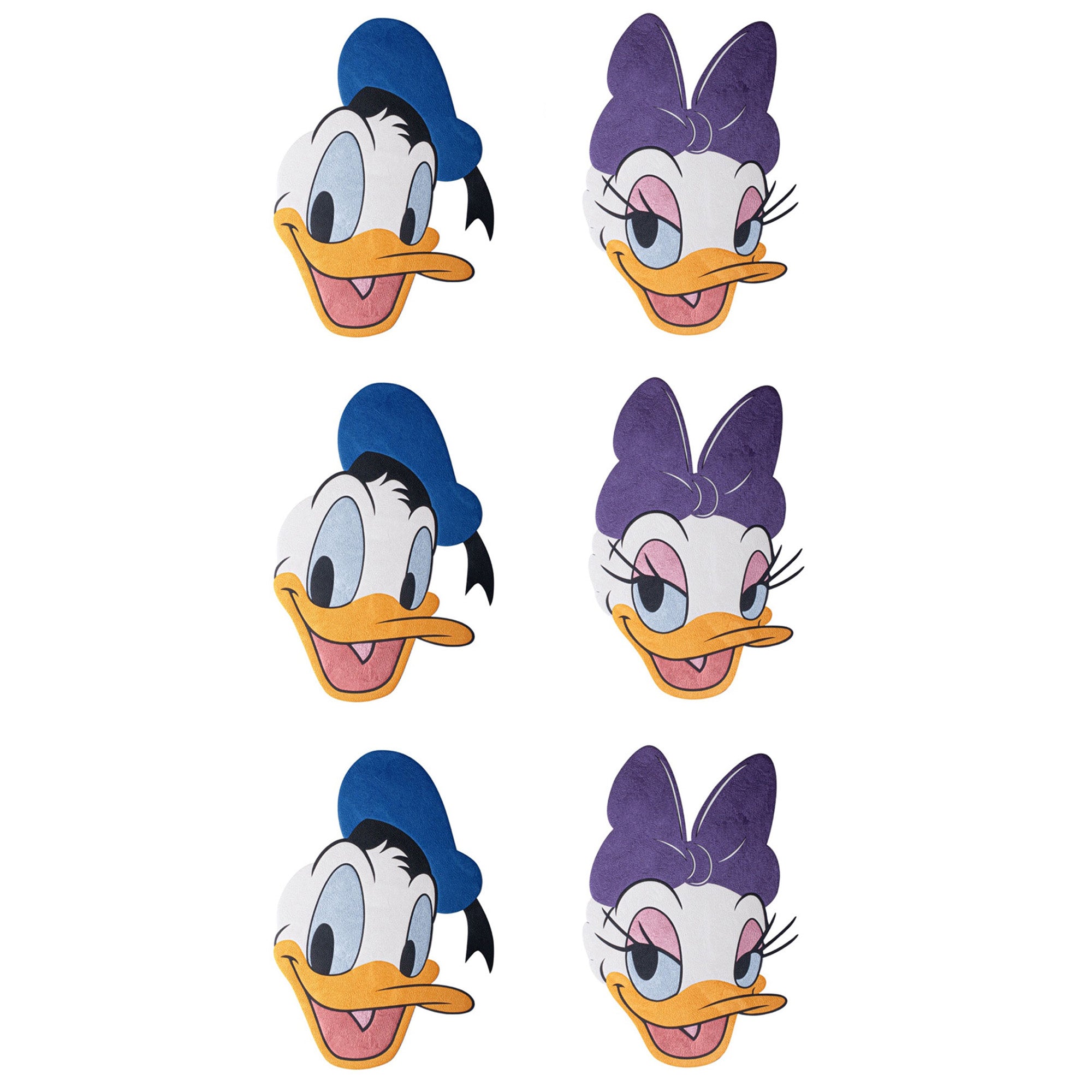 Disney - Individuales Donald and Daisy set x4 o set x6