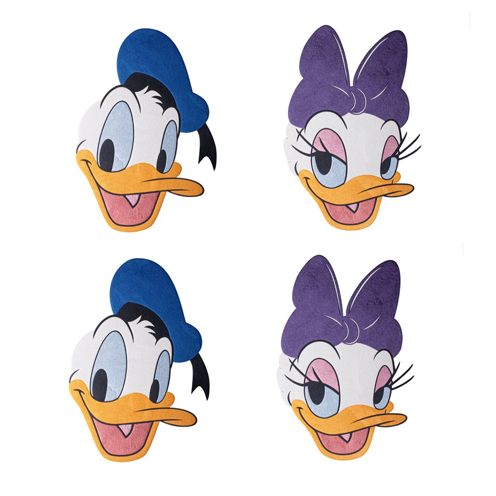 Disney - Individuales Donald and Daisy set x4 o set x6