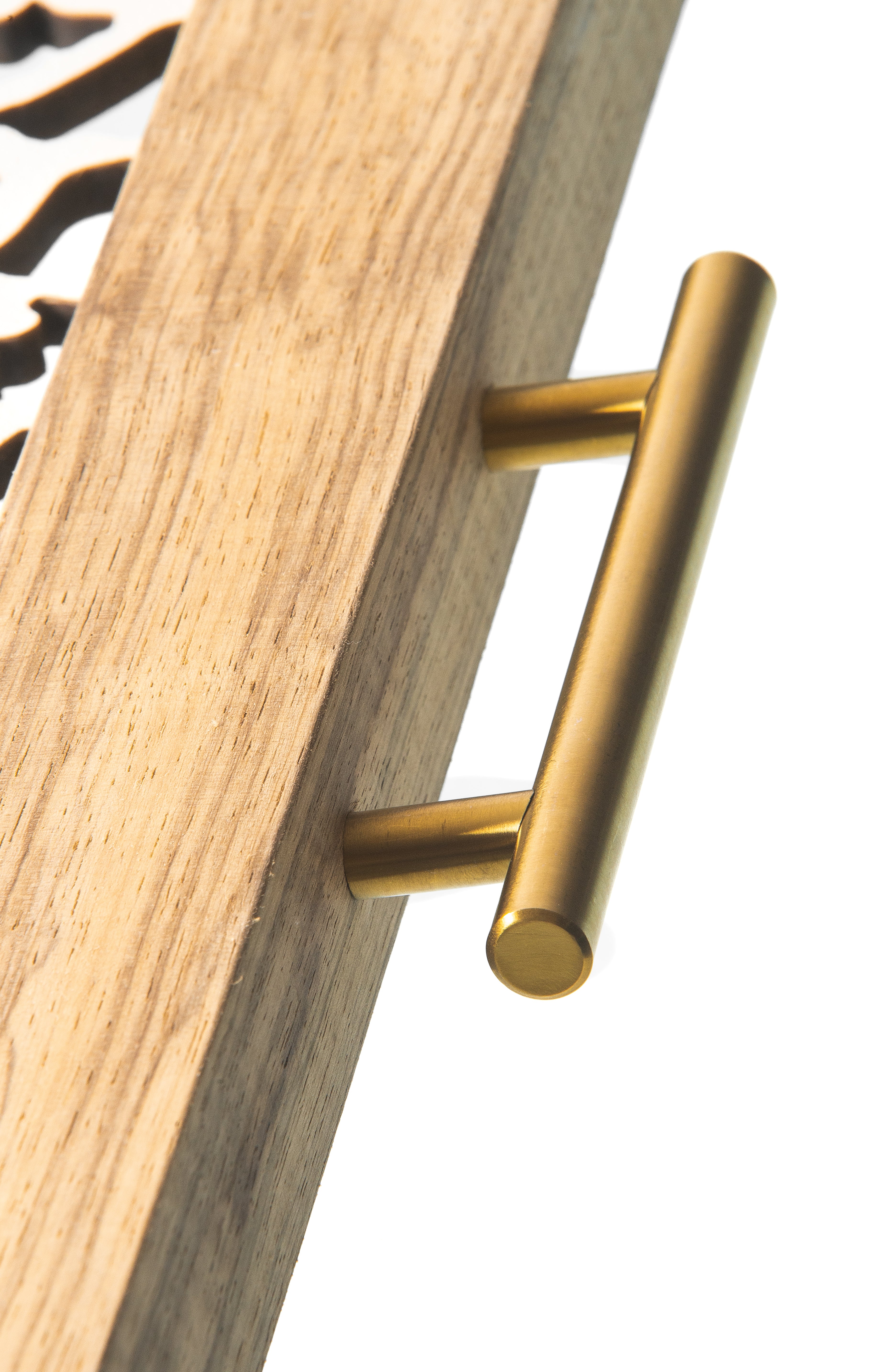 Sinapsis - Bandeja Rectangular Grande / Madera Natural
