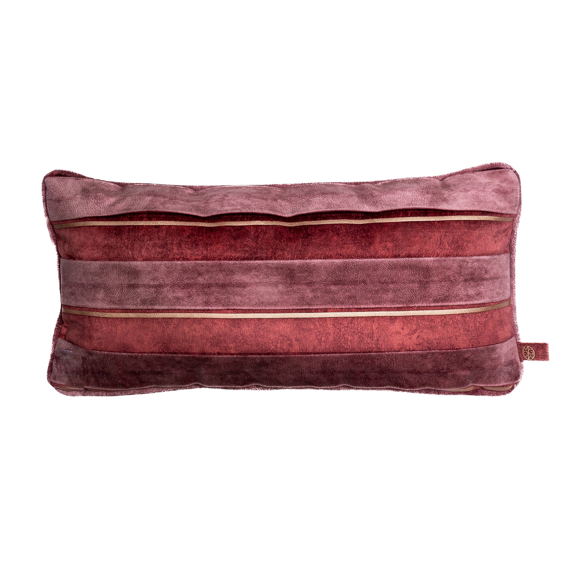 Horizontal Cojin - Salmon/Rose