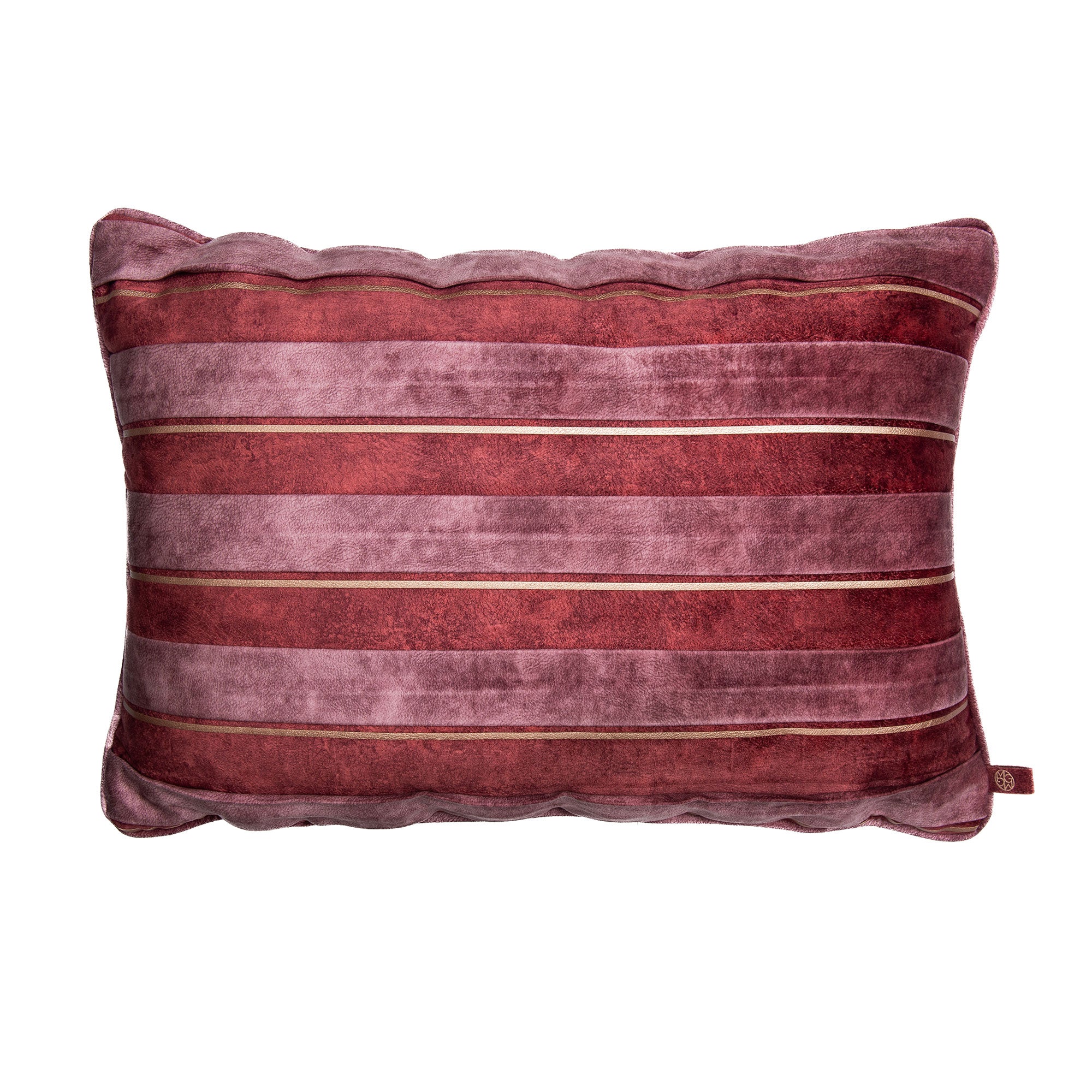 Horizontal Cojin - Salmon/Rose