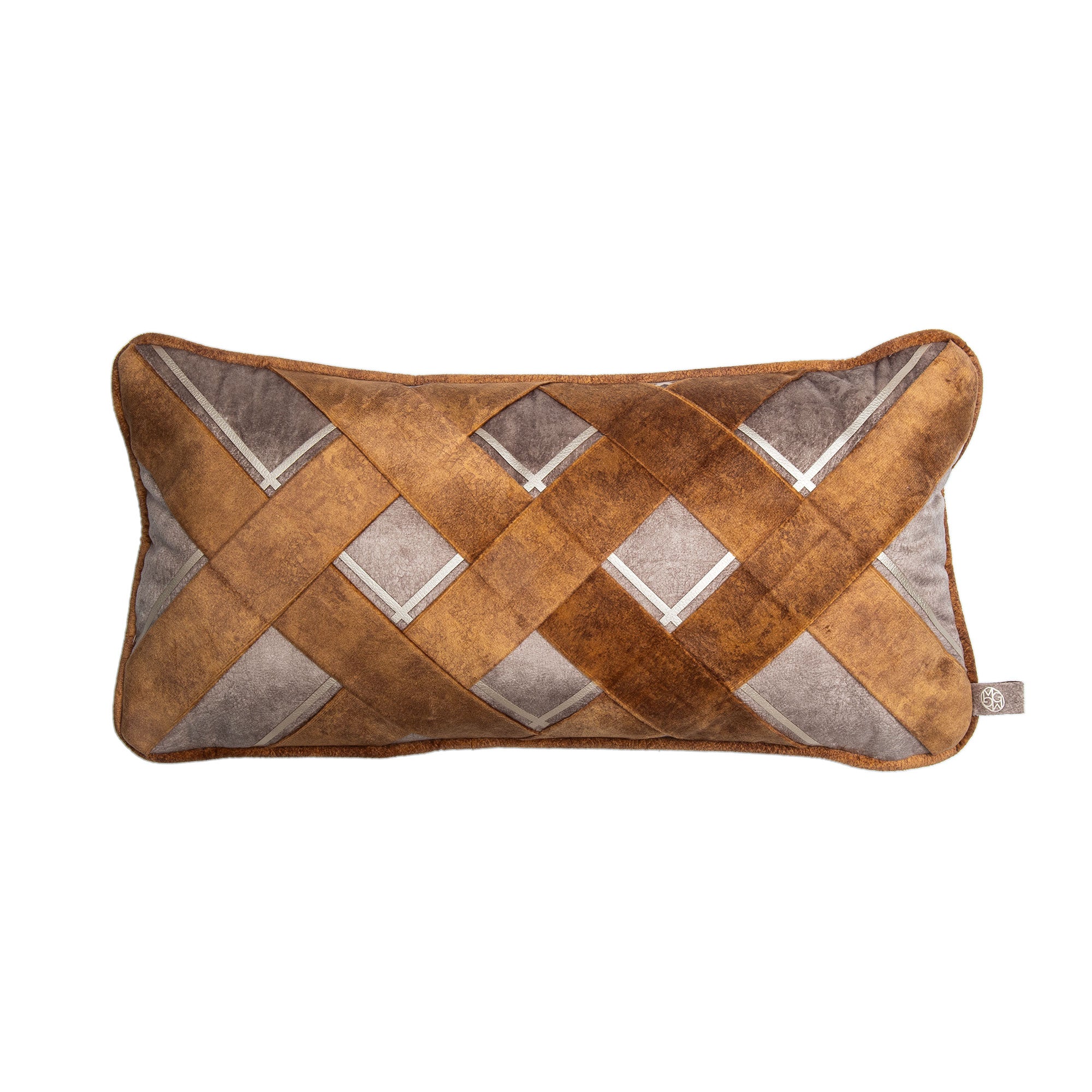 Trenza Cojin - Camel/Mostaza