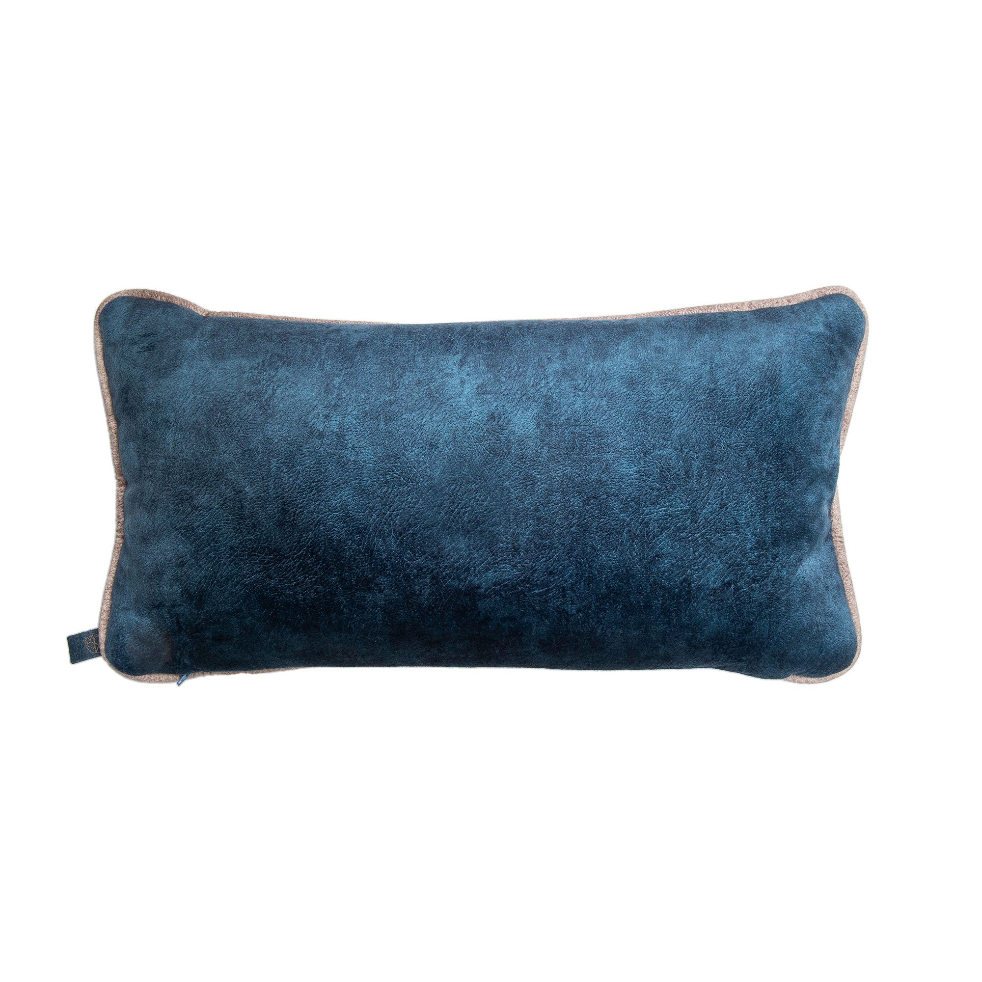 Trenza Cojin - Indigo/Camel