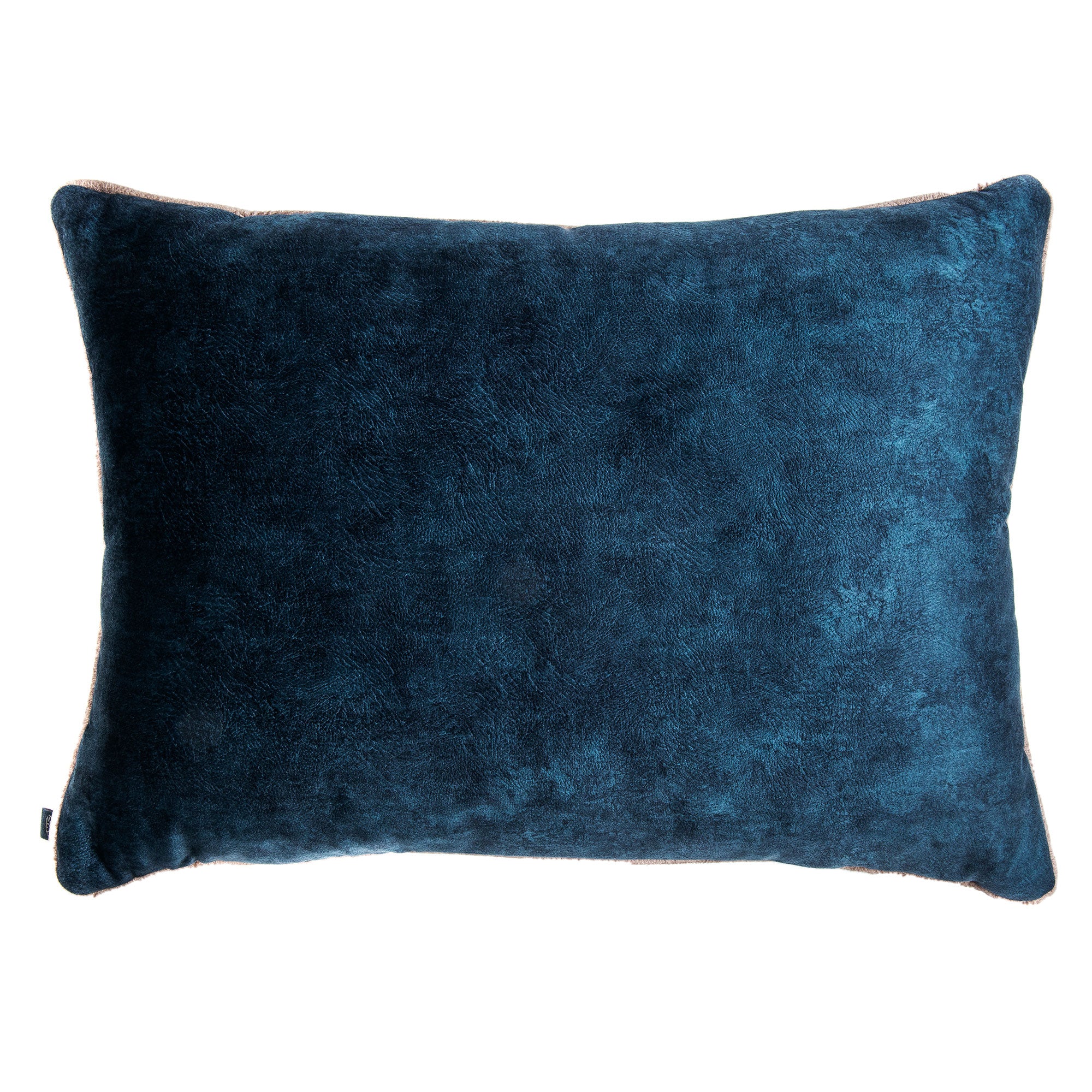Trenza Cojin - Indigo/Camel