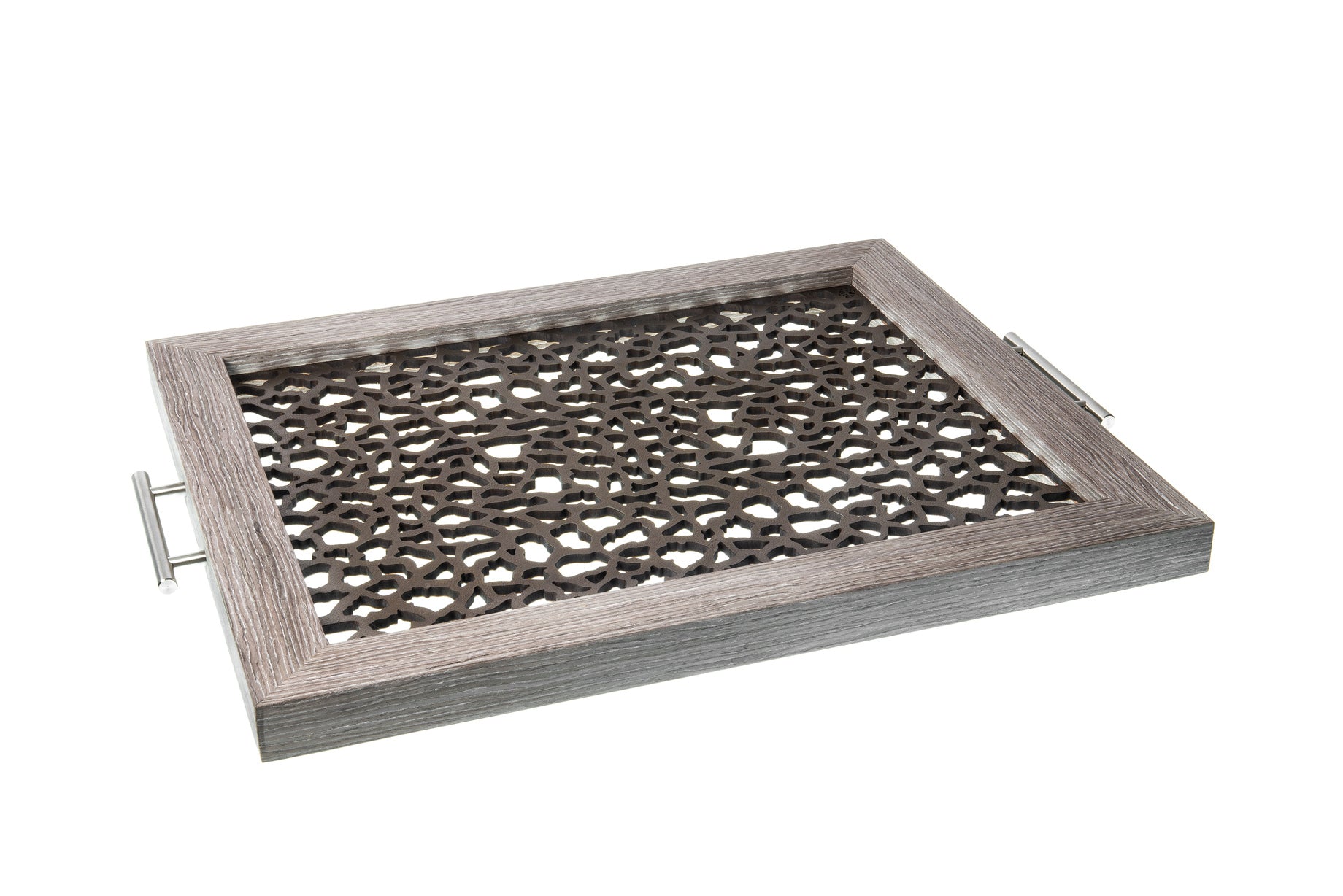 Jirafa - Bandeja Rectangular Grande / Madera Gris