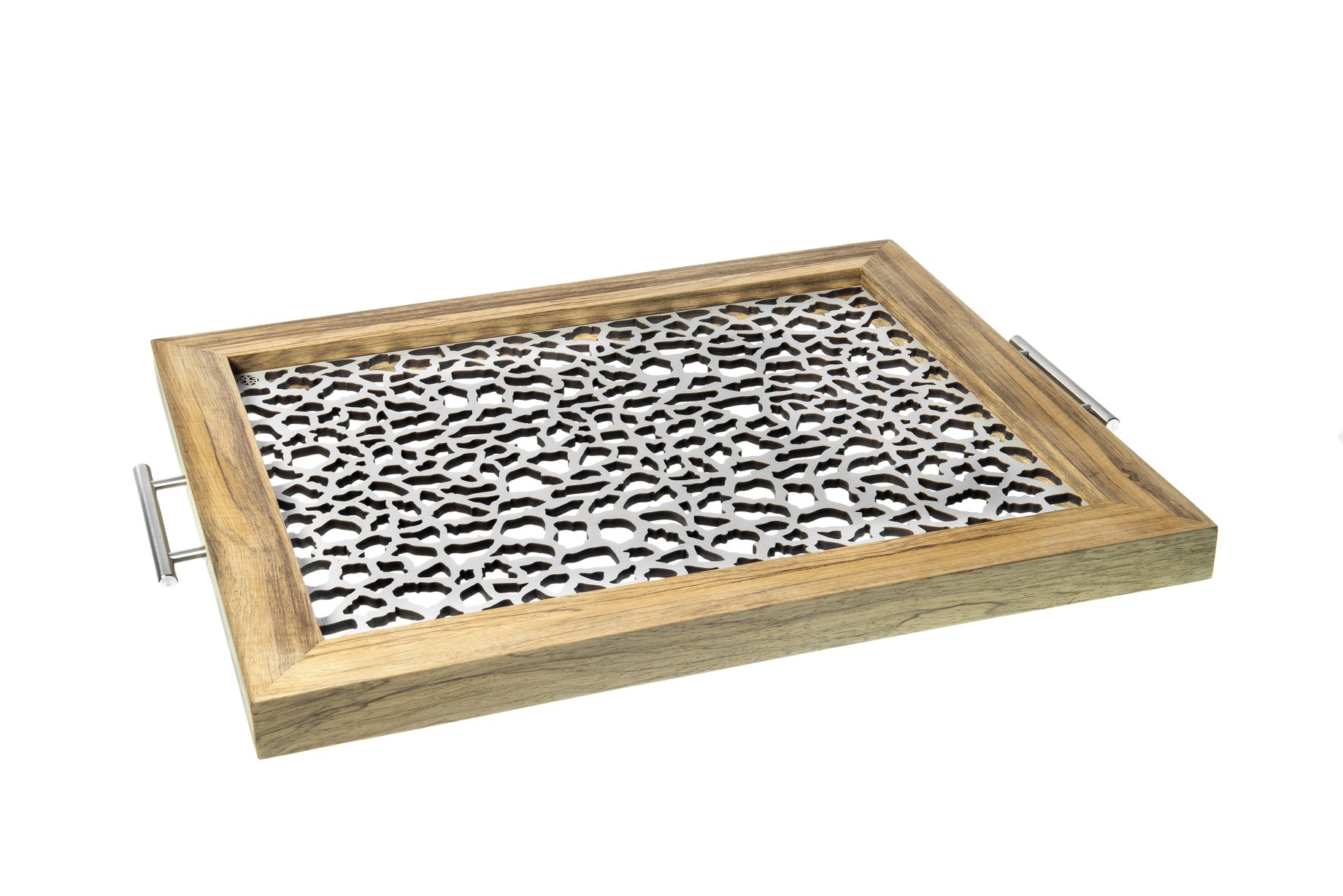 Jirafa - Bandeja Rectangular Grande / Madera Natural