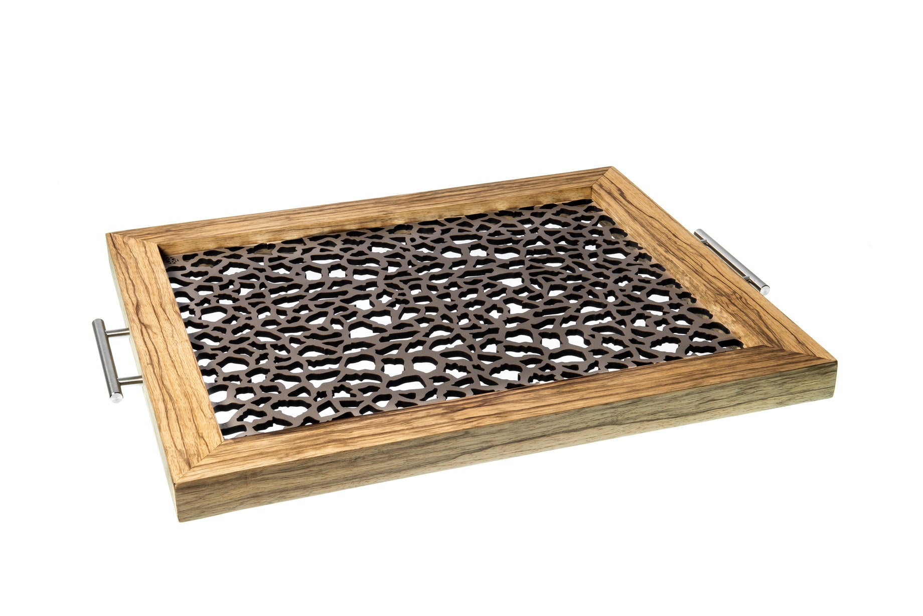 Jirafa - Bandeja Rectangular Grande / Madera Natural