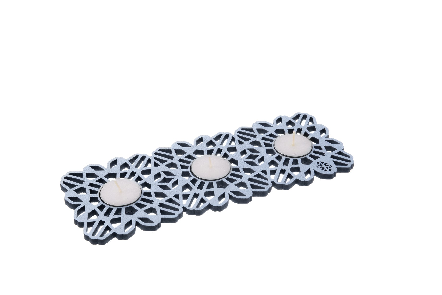 Flor Geo - Candelabro Triple