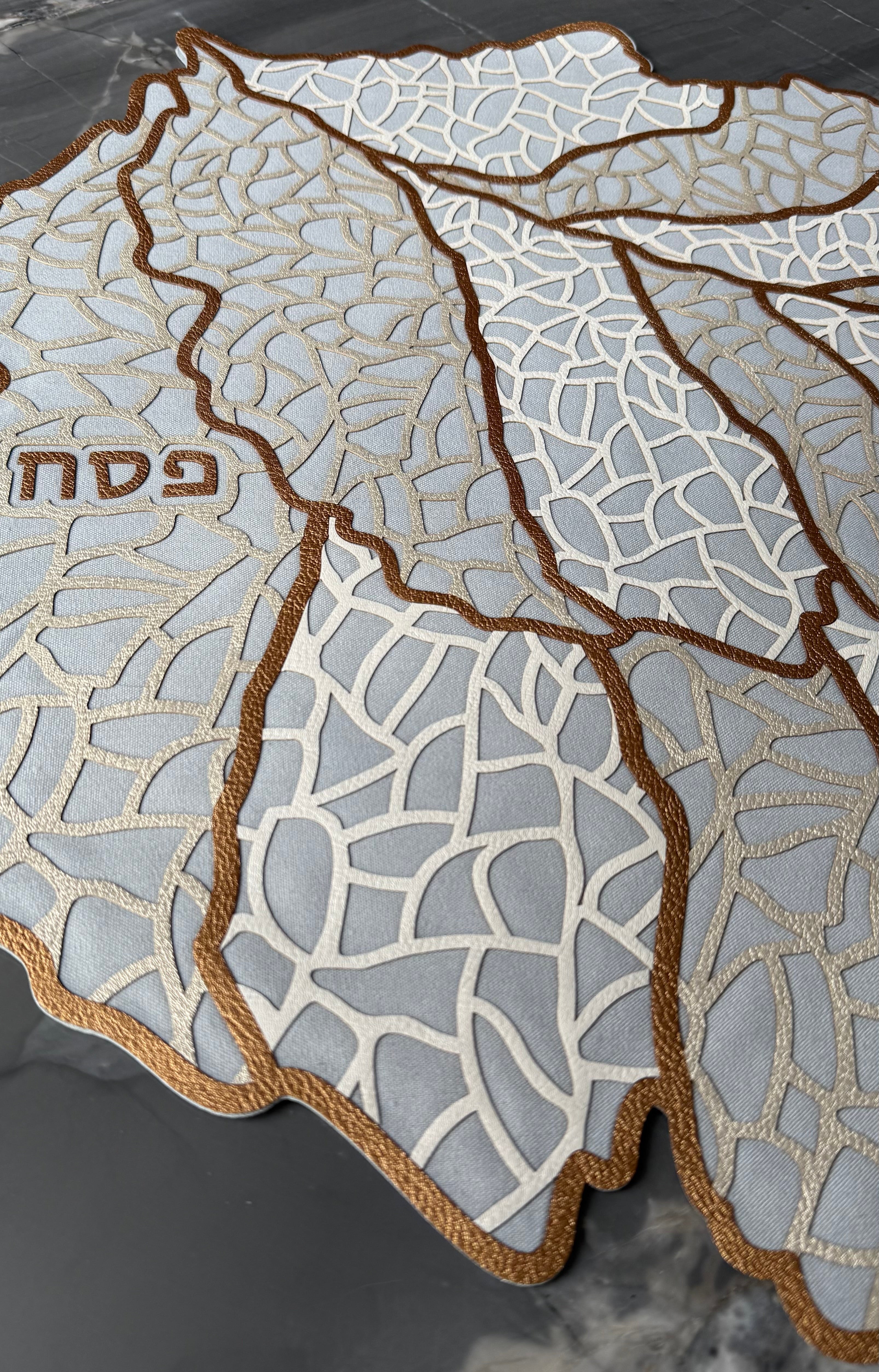 Soft Oak Leaf - Cobertor Pesaj 3 divisiones