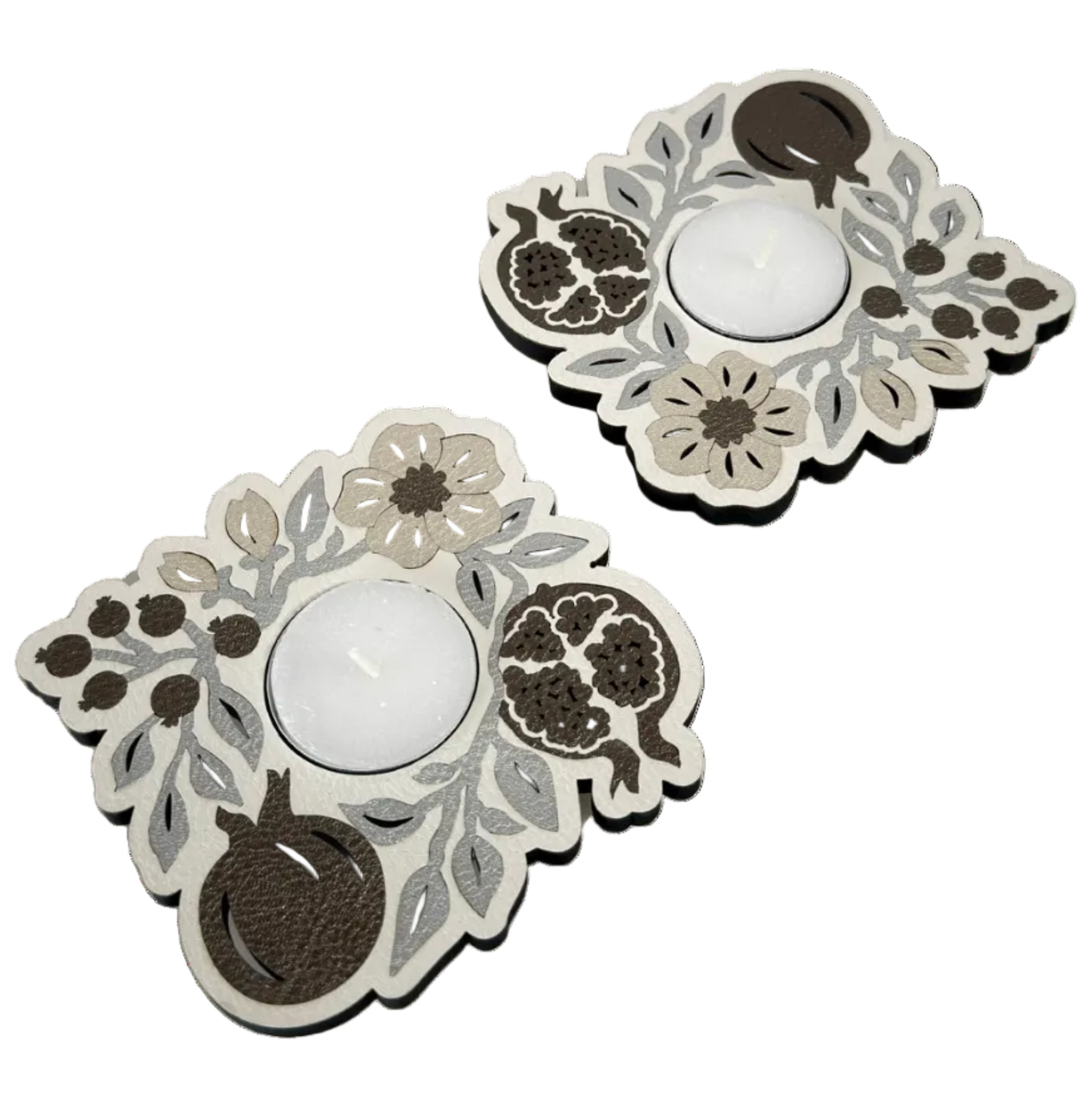 Rimón- Candelabro Sencillo Multicolor Set x2